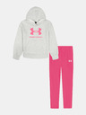 Under Armour Mädchen Set Under Armour UA RIVAL PULLOVER SET
