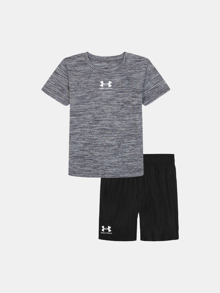 Under Armour Jungen Set Under Armour UA TWIST WOVEN SHORT SET-GRY