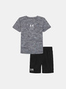 Under Armour Jungen Set Under Armour UA TWIST WOVEN SHORT SET-GRY