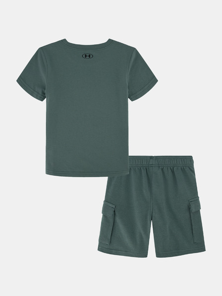 Under Armour Jungen Set Under Armour UA CARGO SHORT SET-GRN