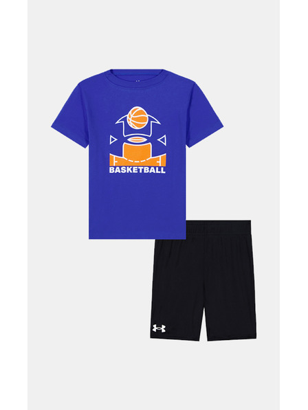 Under Armour Jungen Set Under Armour UA BASKETBALL SS SHORT SET-ROY
