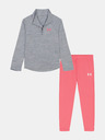 Under Armour Mädchen Set Under Armour UA 1/4 ZIP LEGGING SET