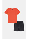 Under Armour Jungen Set Under Armour UA MULTI SPORT SS SHORT SET-RED
