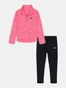 Under Armour Mädchen Set Under Armour UA 1/4 ZIP LEGGING SET
