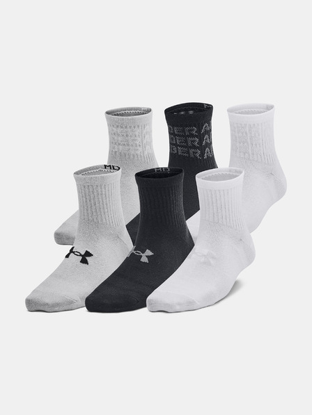 Under Armour Kinder Socken Under Armour Yth UA Essential Qtr (6 Paar)