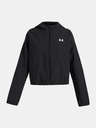 Under Armour Mädchen Jacke Under Armour UA Rival Woven HD Jacke-BLK