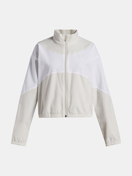 Under Armour Mädchen Jacke Under Armour UA Rival Woven Jacket-WHT