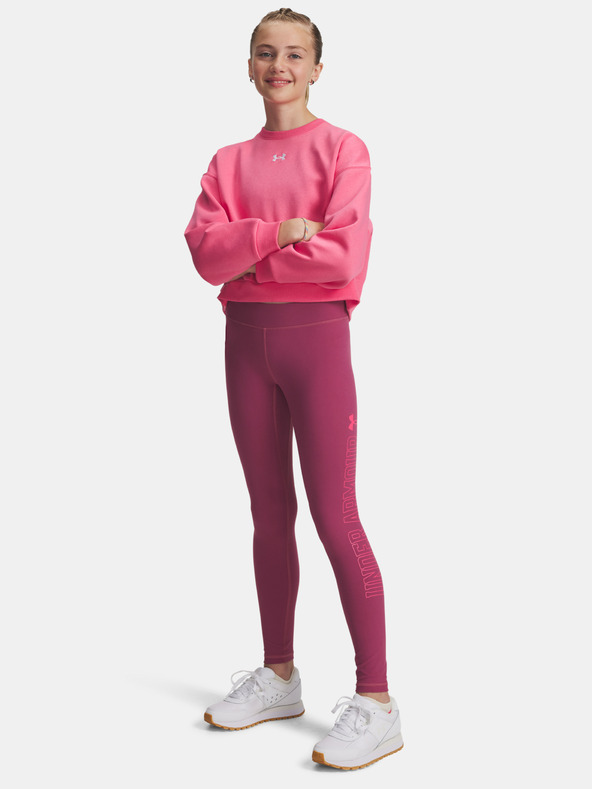 Under Armour Mädchen Leggings Under Armour UA Motion Branded Legging-RED