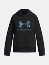 Under Armour Mädchen Sweatjacke Under Armour UA Rival Flc Shimmer Hdy-BLK