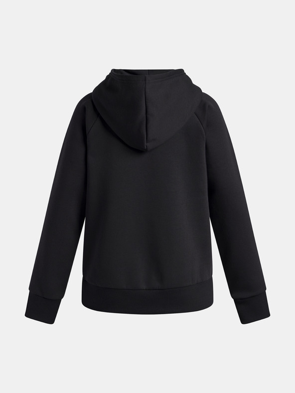Under Armour Mädchen Sweatjacke Under Armour UA Rival Flc Shimmer Hdy-BLK