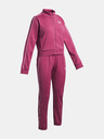 Under Armour Mädchen Set Under Armour UA Icon Knit Crop Tracksuit-RED