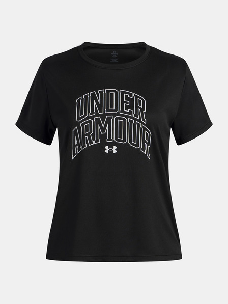 Under Armour Mädchen T-Shirt Under Armour Tech Varsity Graphic SS-BLK