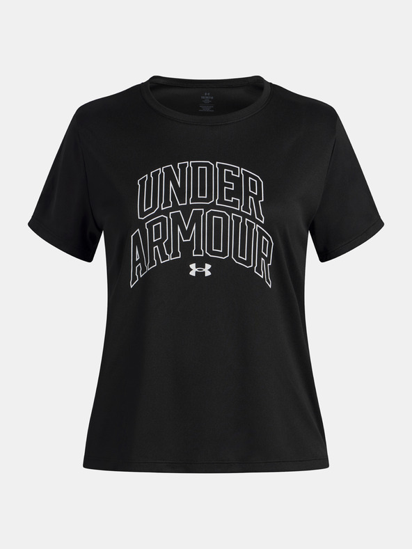 Under Armour Mädchen T-Shirt Under Armour Tech Varsity Graphic SS-BLK