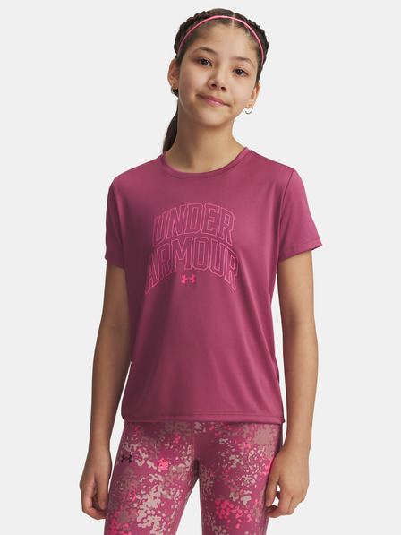Under Armour Mädchen T-Shirt Under Armour Tech Varsity Graphic SS-RED