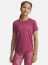 Under Armour Mädchen T-Shirt Under Armour Tech Varsity Graphic SS-RED
