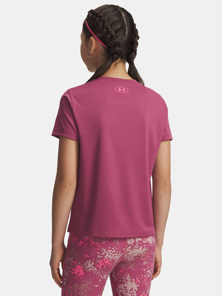 Under Armour Mädchen T-Shirt Under Armour Tech Varsity Graphic SS-RED