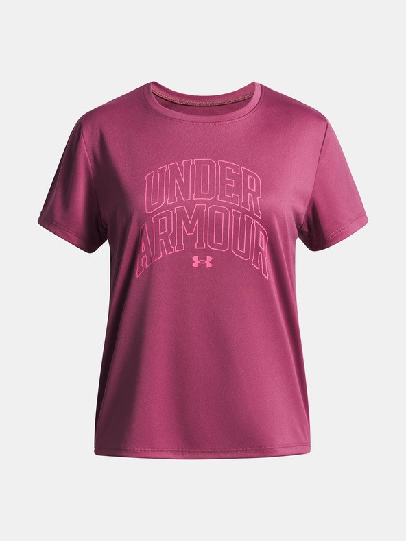 Under Armour Mädchen T-Shirt Under Armour Tech Varsity Graphic SS-RED