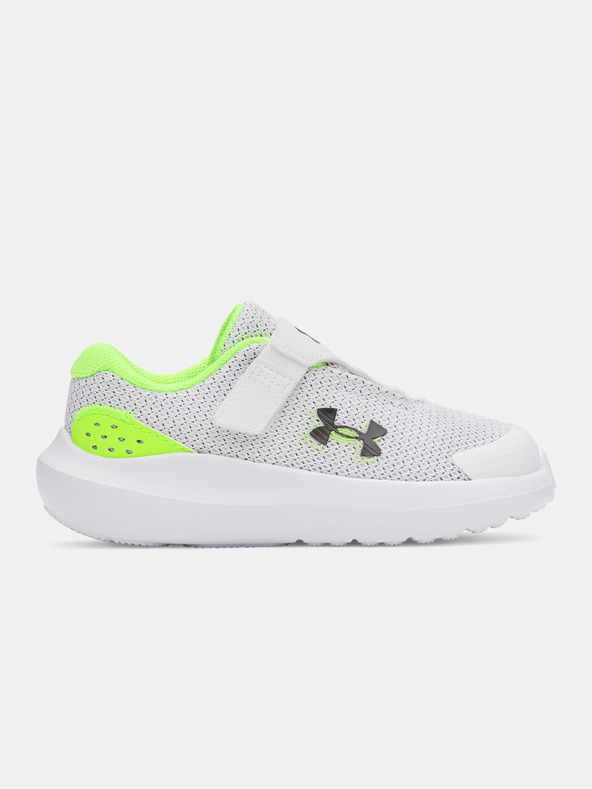 Under Armour Jungen Schuhe Under Armour UA BINF Surge 4 AC-WHT