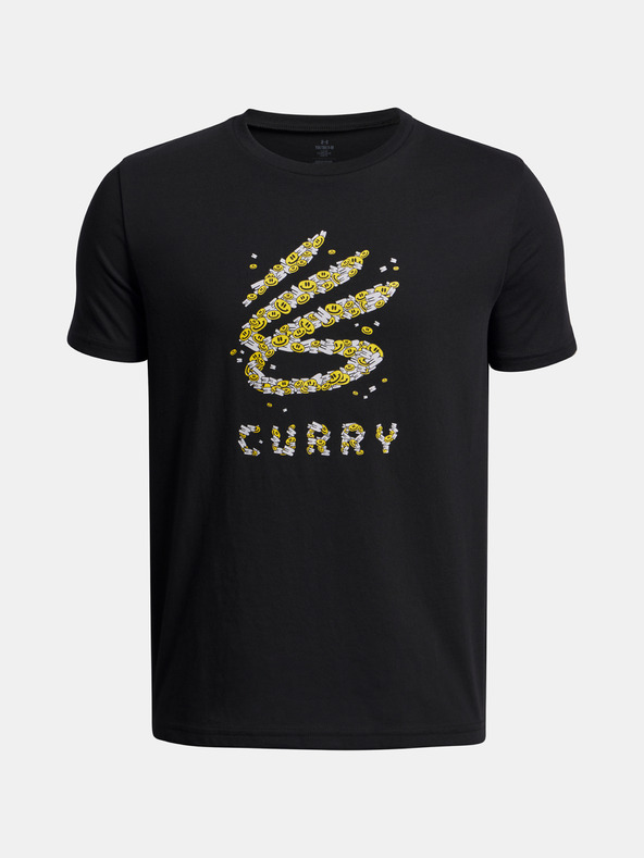 Under Armour Jungen T-Shirt Under Armour Curry Trend Tee 1-BLK