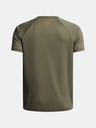 Under Armour Jungen T-Shirt Under Armour UA Tech Split Wordmark SS-GRN