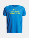 Under Armour Jungen-T-Shirt Under Armour UA Tech Split Wordmark SS-BLU