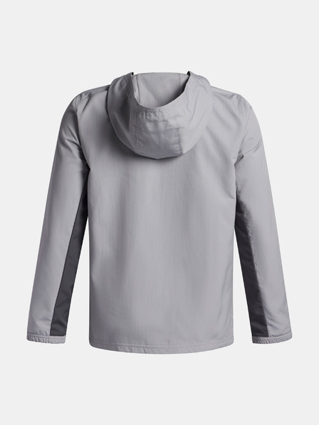 Under Armour Jungen-Jacke Under Armour UA B Rival Wvn Jacket-GRY