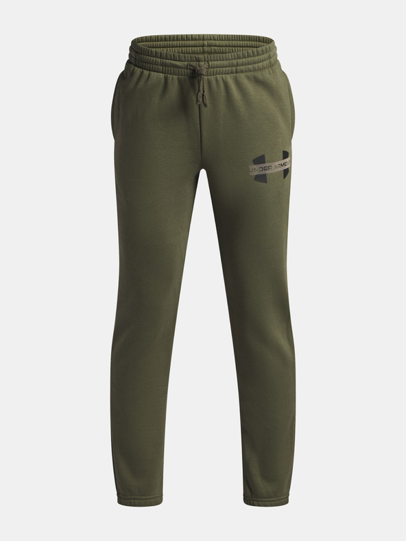 Under Armour Jungen-Trainingshose Under Armour UA Rival Flc Cblck Grphc Jgr-GRN