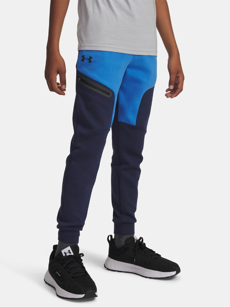Under Armour Jungen-Trainingshose Under Armour UA B Unstoppable Flc Jogger-BLU