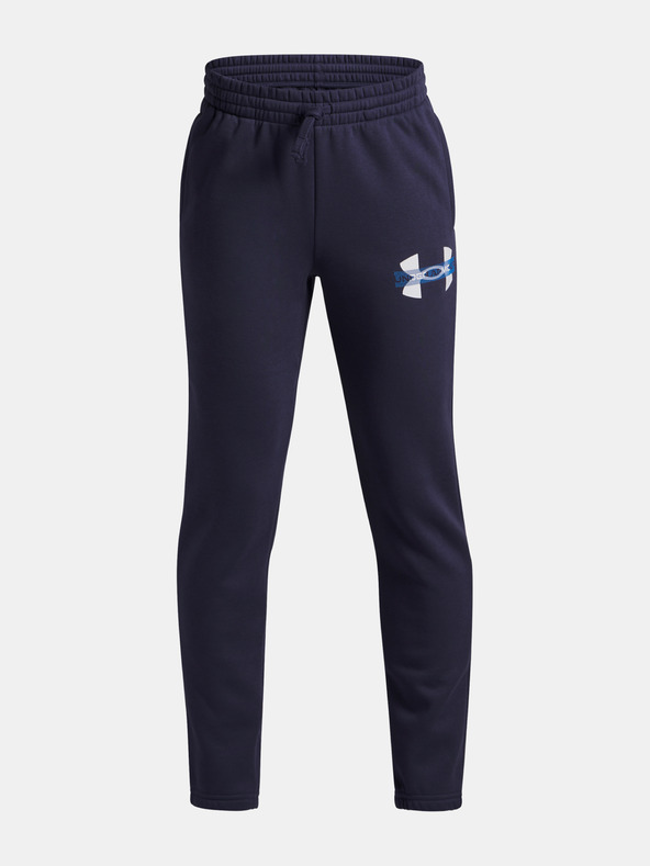 Under Armour Jungen-Trainingshose Under Armour UA Rival Flc Cblck Grphc Jgr-BLU
