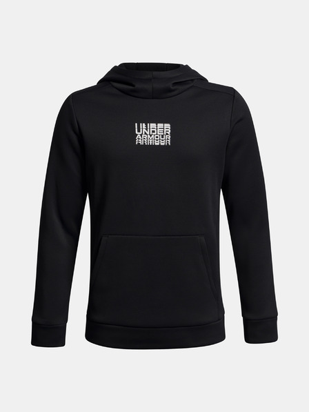 Under Armour Jungen Hoodie Under Armour UA Armour Flc Retro Grphc HD-BLK