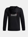 Under Armour Jungen Hoodie Under Armour UA Armour Flc Retro Grphc HD-BLK