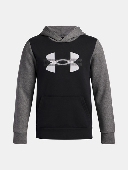 Under Armour Jungen Hoodie Under Armour UA Rival Flc Cblck Grphc HD-BLK