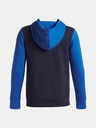 Under Armour Jungen Hoodie Under Armour UA Rival Flc Cblck Grphc HD-BLU