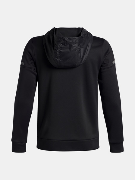 Under Armour Jungen Hoodie Under Armour UA Armour Flc Pro Utility FZ-BLK