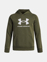Under Armour Jungen Hoodie Under Armour UA Rival Fleece BL Hoodie-GRN
