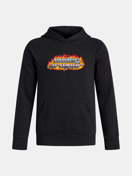 Under Armour Jungen Hoodie Under Armour UA Rival Flc Flamin Wdmrk HD-BLK