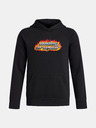 Under Armour Jungen Hoodie Under Armour UA Rival Flc Flamin Wdmrk HD-BLK
