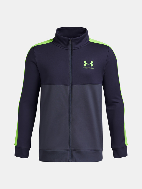 Under Armour Jungen Anzug Under Armour UA Rival CB Knit Track Suit-GRY