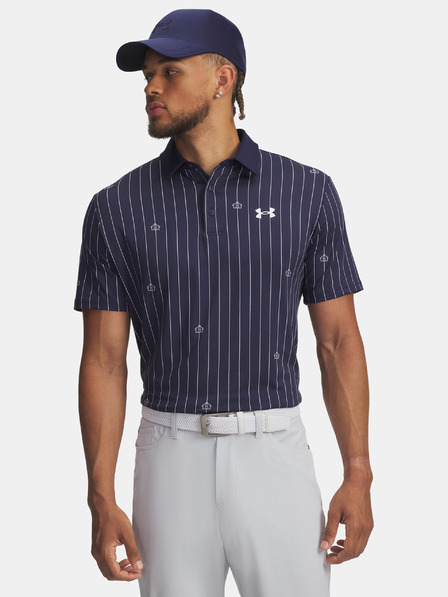 Under Armour Herren T-Shirt Under Armour UA Playoff 3.0 Printed Polo-BLU