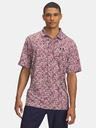 Under Armour Herren-Poloshirt Under Armour UA Playoff 3.0 Printed Polo-PNK