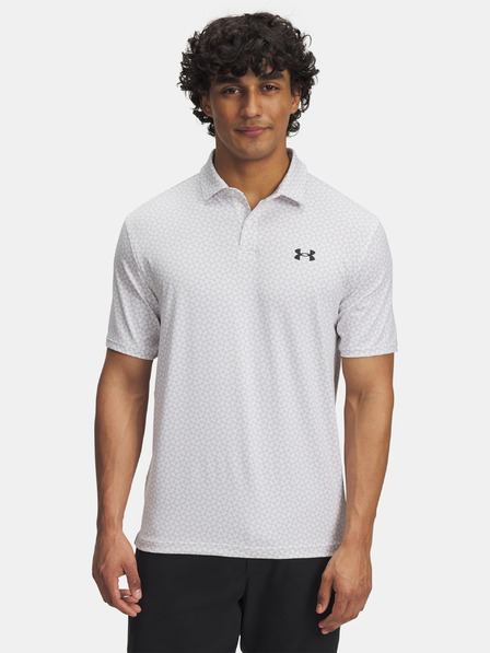 Under Armour Herren-Shirt Under Armour UA T2G Printed Polo-WHT