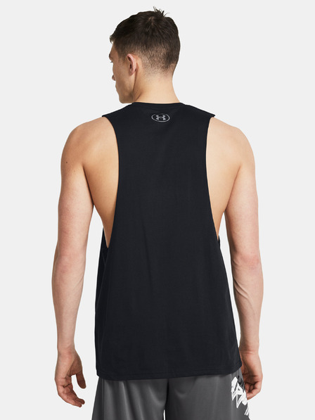 Under Armour Herren-Top Under Armour UA LEFT CHEST CUT OFF TANK-BLK