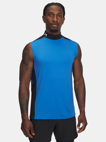 Under Armour Herren-Top Under Armour UA HG Wordmark SL-BLU