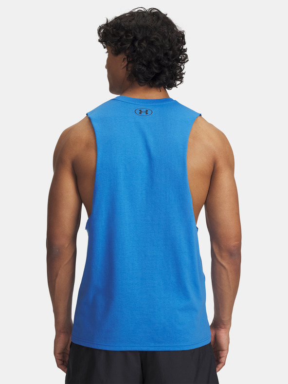 Under Armour Herren-Top Under Armour UA LEFT CHEST CUT OFF TANK-BLU