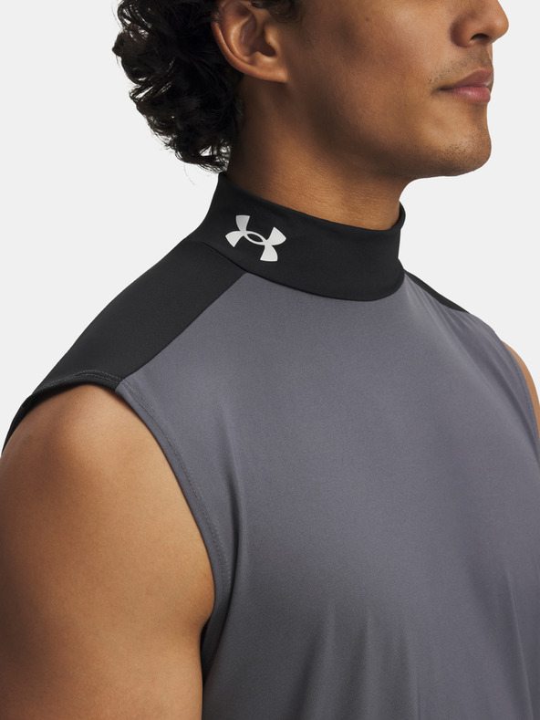 Under Armour Herren Tank Top Under Armour UA HG Wordmark SL-GRY