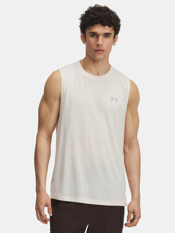 Under Armour Herren-Top Under Armour UA TRAIL RUN LAUNCH TANK-BRN
