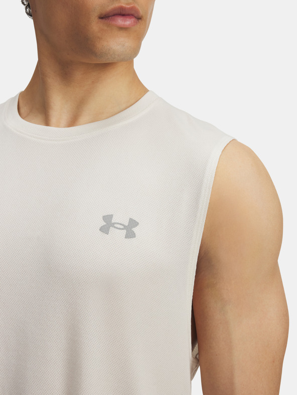 Under Armour Herren-Top Under Armour UA TRAIL RUN LAUNCH TANK-BRN