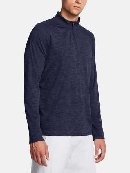 Under Armour Herren-Shirt Under Armour UA Tech Textured 1/2 Zip-BLU