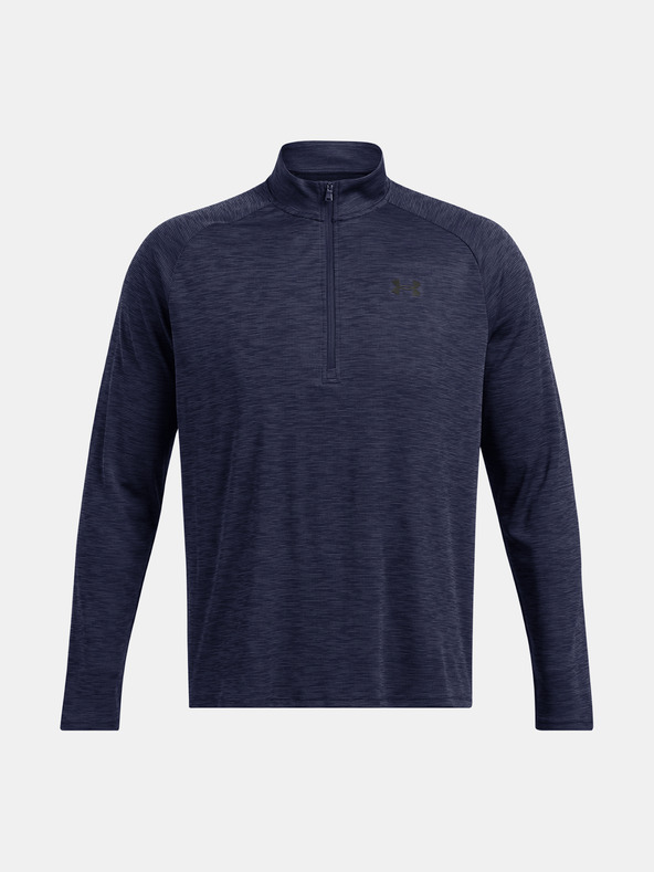 Under Armour Herren-Shirt Under Armour UA Tech Textured 1/2 Zip-BLU