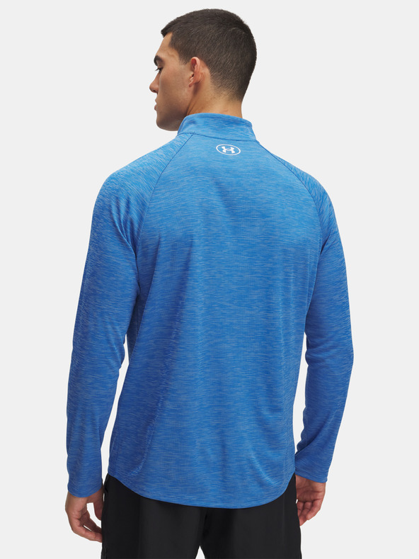 Under Armour Herren-Shirt Under Armour UA Tech Textured 1/2 Zip-BLU